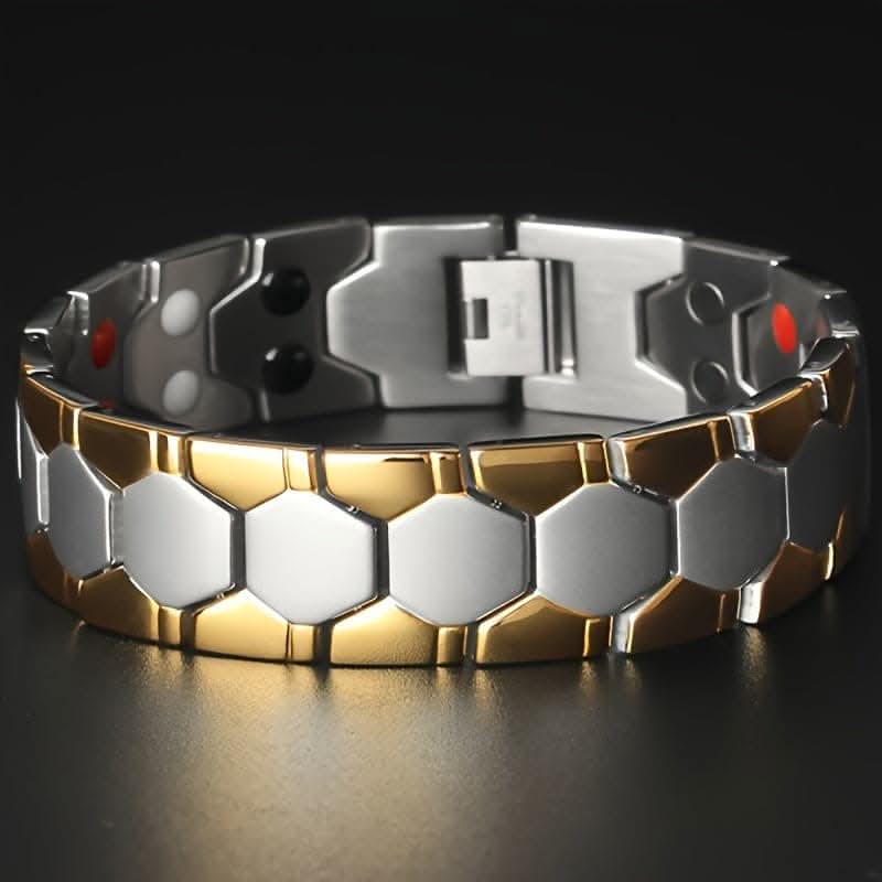 4-in-1 Boho Alloy Titanium Steel Bracelet – Waterproof & Stylish