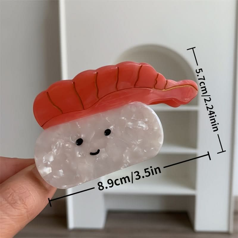Christmas Food Series Acrylic Hair Claw Clip