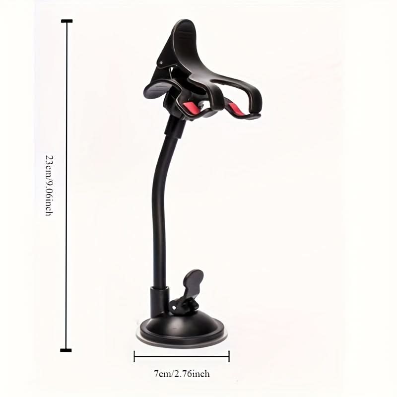 360° Rotatable Car Phone Mount-Carbon Fiber Dashboard & Windshield Holder
