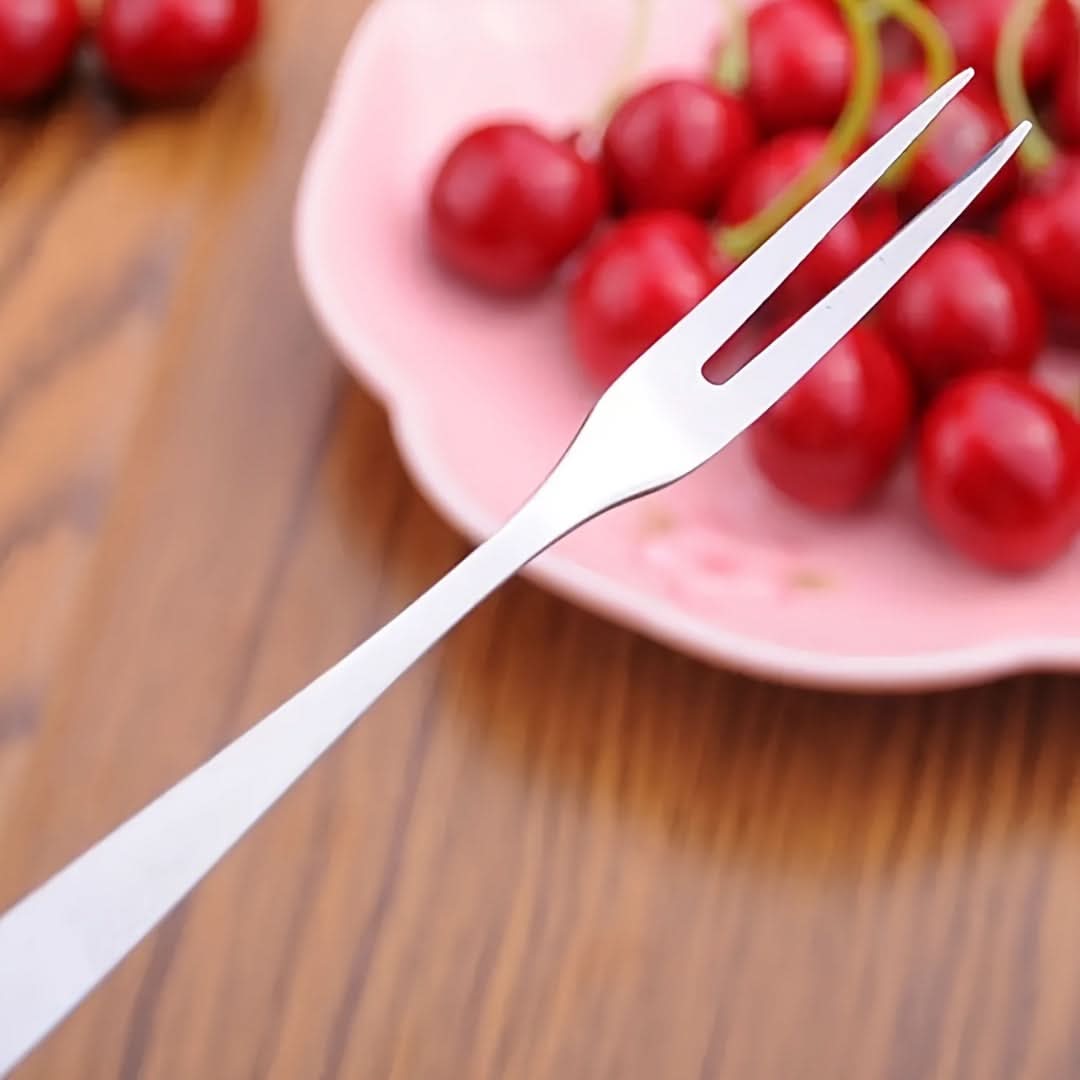 20-Piece Stainless Steel Mooncake Fork Set