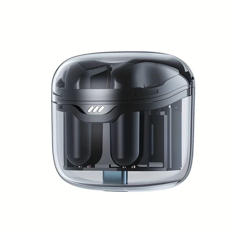 TWS Mini In-Ear Earbuds, Wireless BT 5.3, Transparent Design