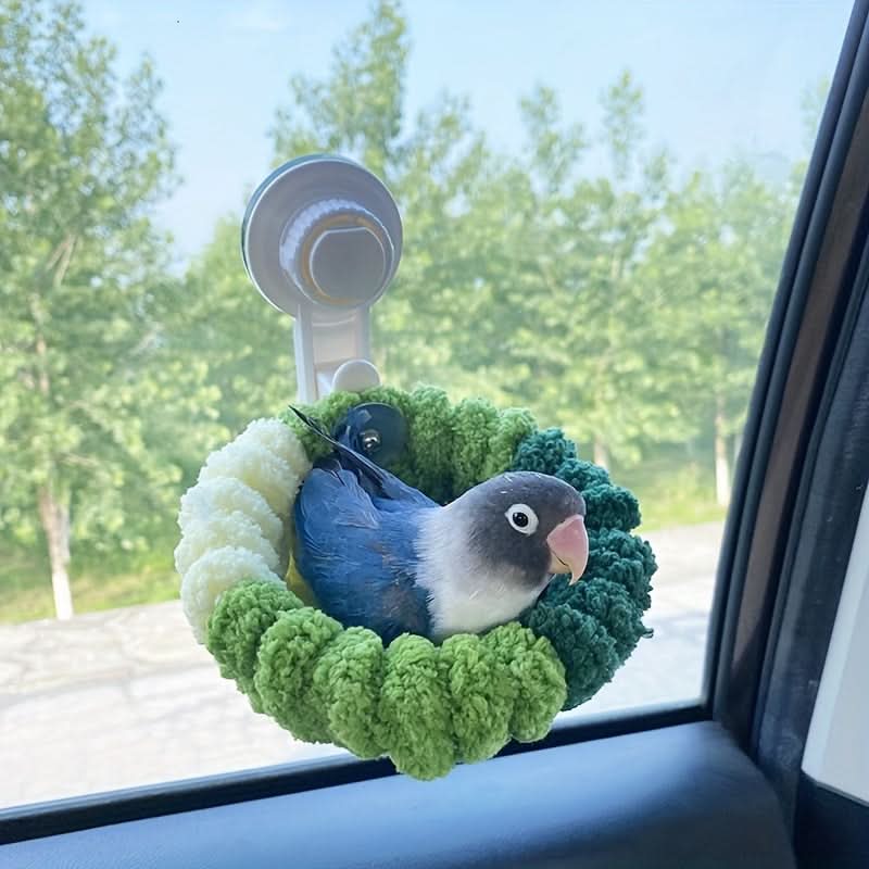 Outdoor Suction Cup Bird Nest – For Birds