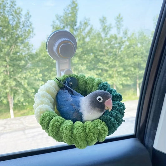 Outdoor Suction Cup Bird Nest – For Birds