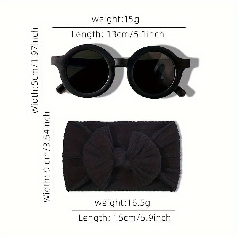 Adorable Kids Glasses Headband Set - 2/4pcs
