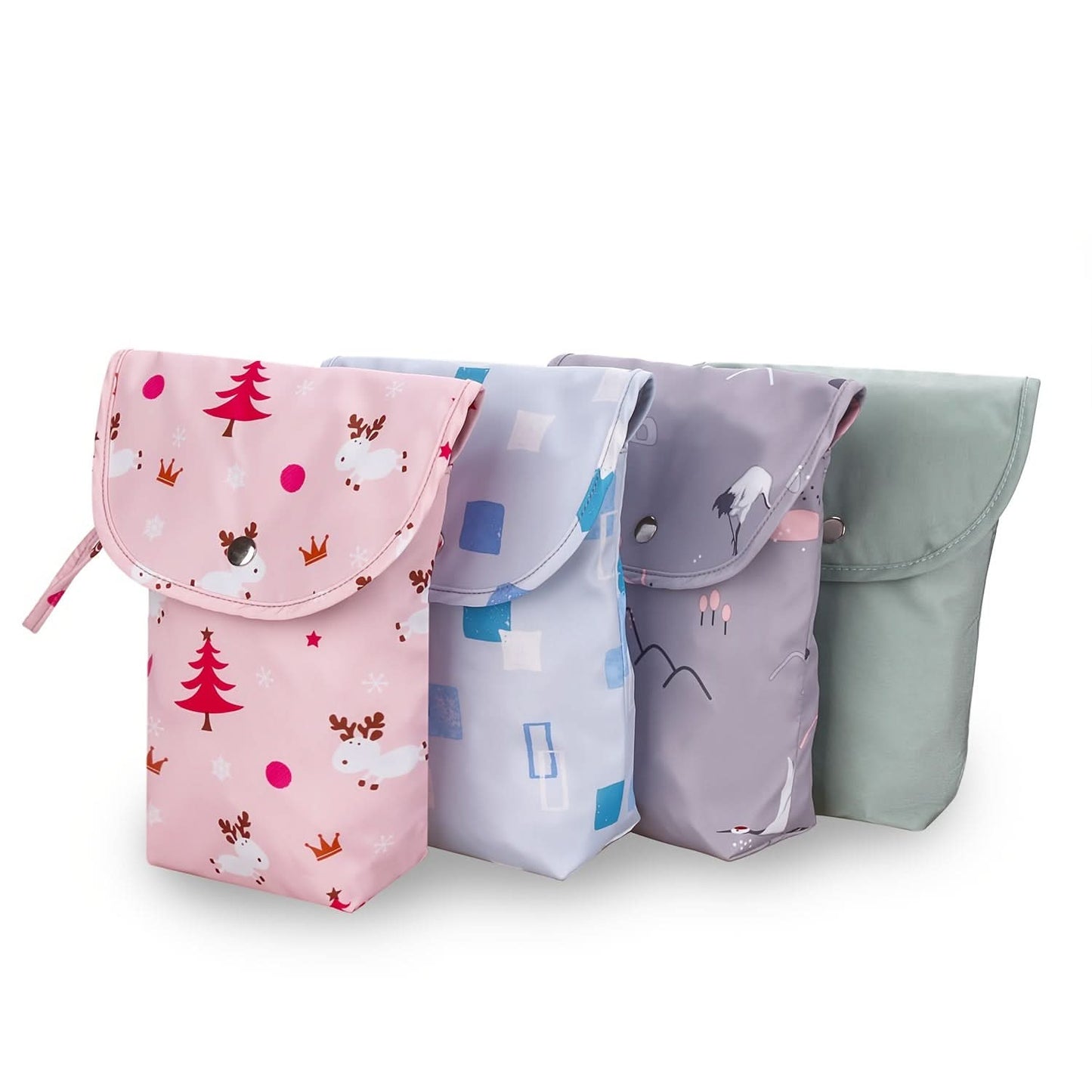 Portable Diaper Storage Bag – Durable Polyester Organizer for Diapers & Wet Wipes