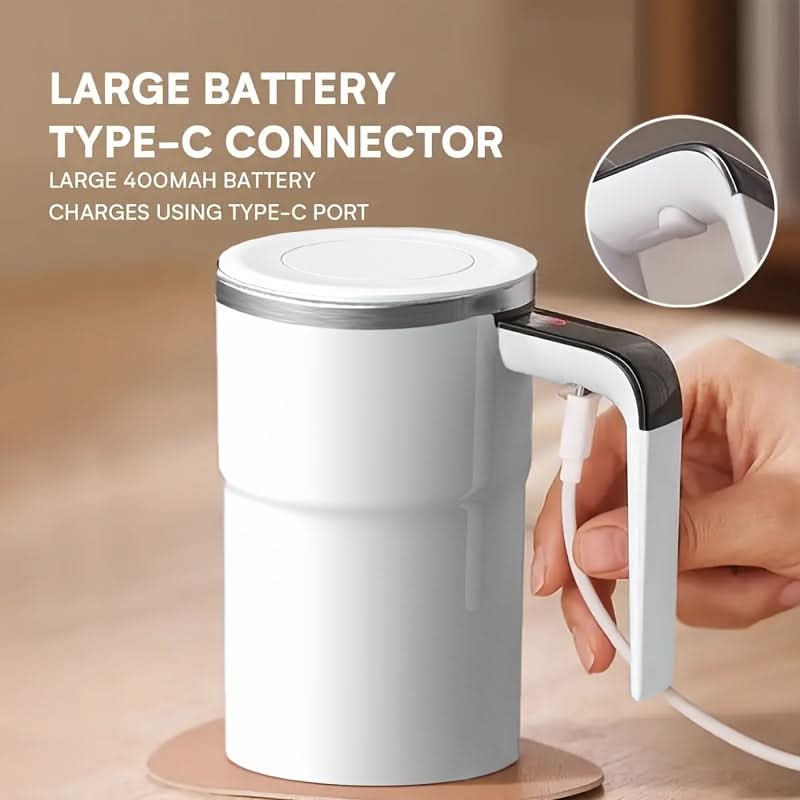 Smart Tumbler 12oz - Digital Display, USB Rechargeable Stainless Steel Mug