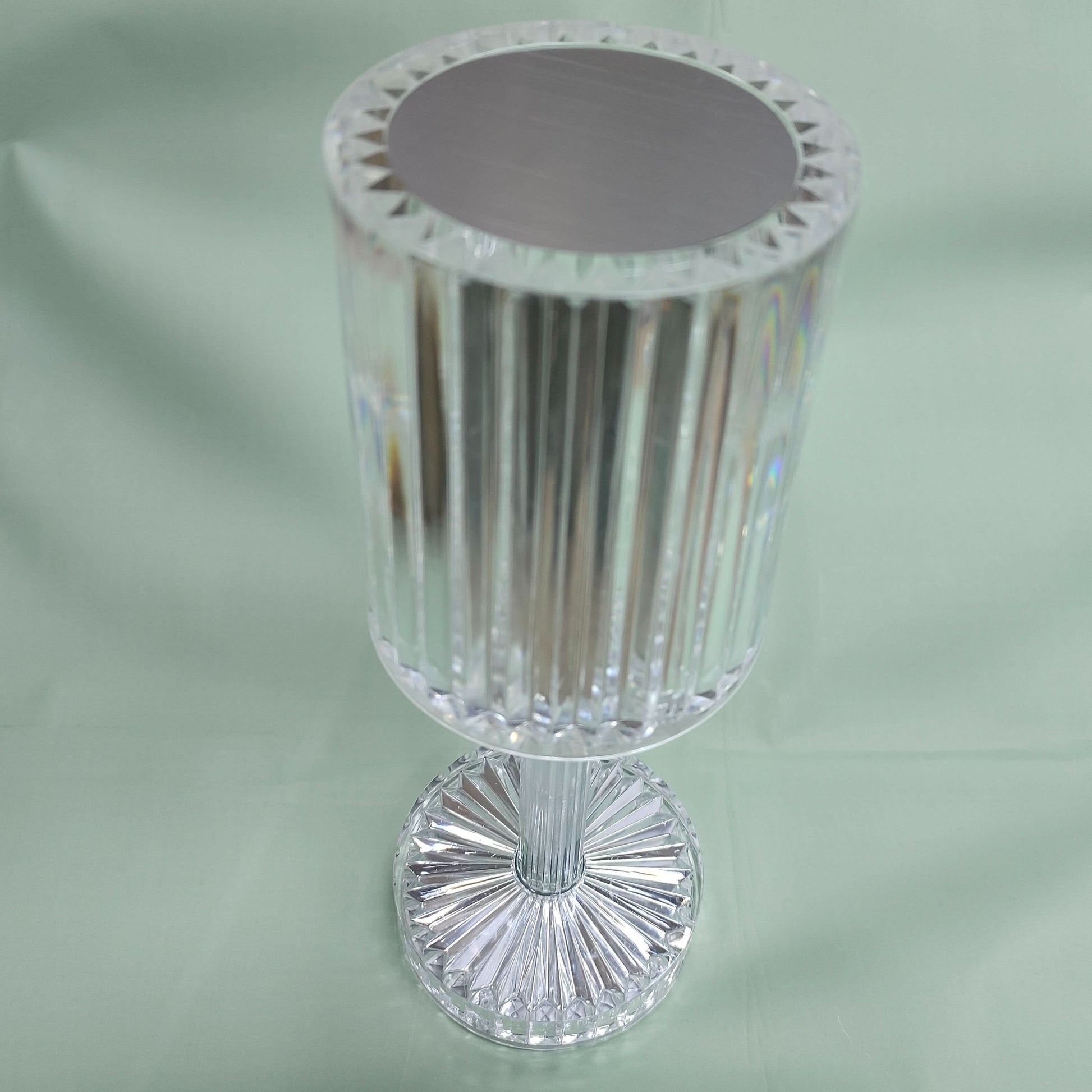 Crystal Touch-Control Night Light with Adjustable Brightness