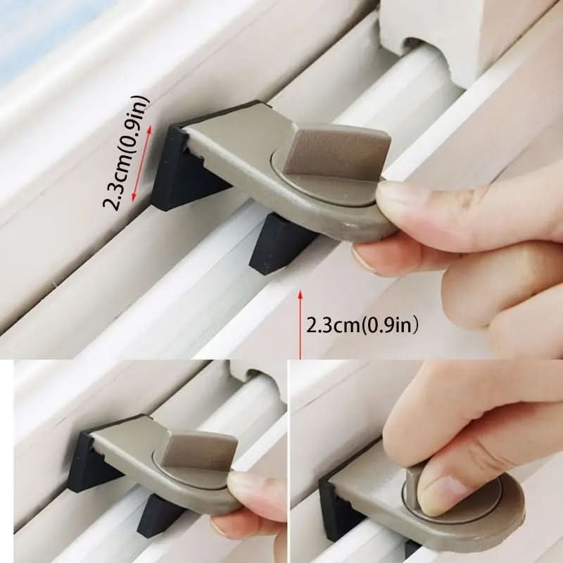 Portable Door Lock Home Security – Heavy-Duty Sliding Lock