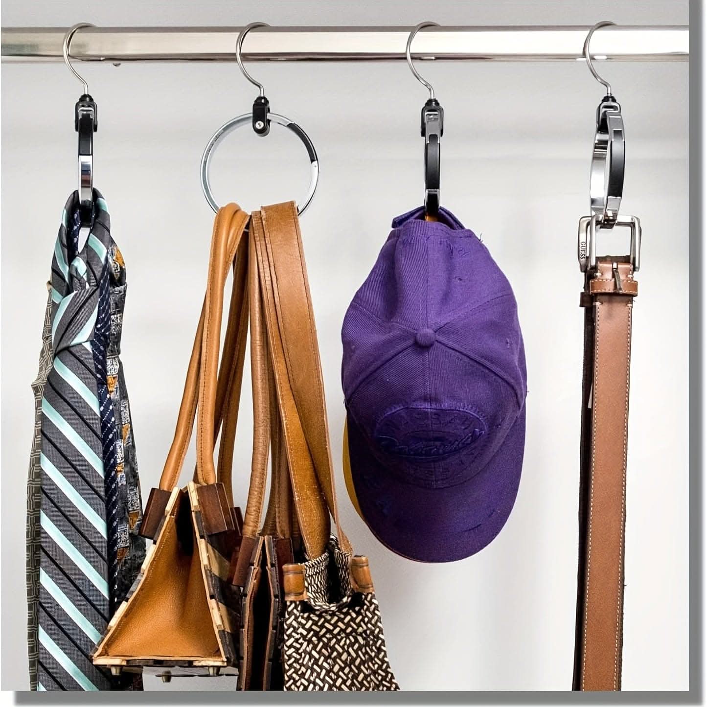 Versatile 360° Rotating Hanger – Space-Saving Organizer