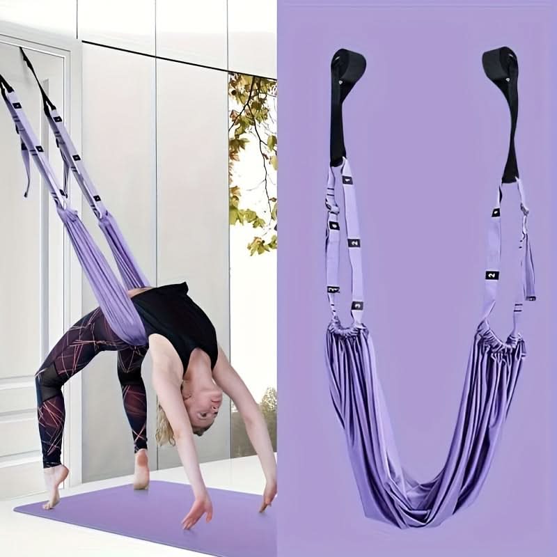 Pro Flex Yoga Stretching Rope - Premium Fitness Training Band