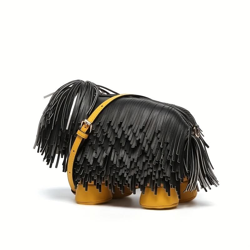 Women's Dog Bag – Soft Faux Leather Crossbody Shoulder Bag