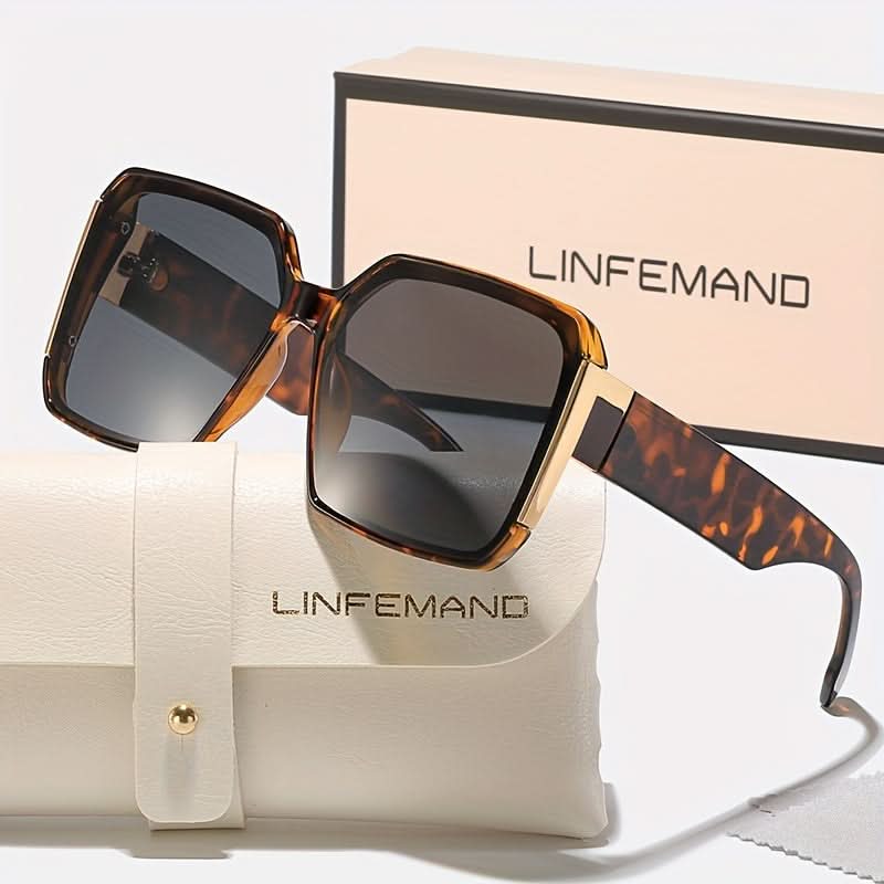 Fashion Large Frame Glasses – Chic Outdoor Accessory