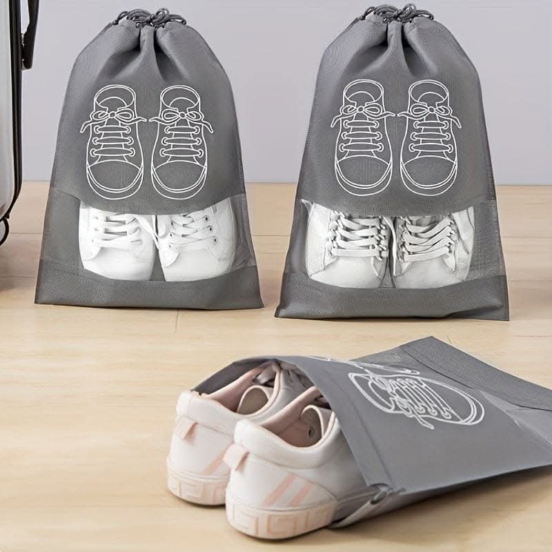 Travel Shoe Storage Bags – Mold Proof, Dustproof, Transparent & Portable