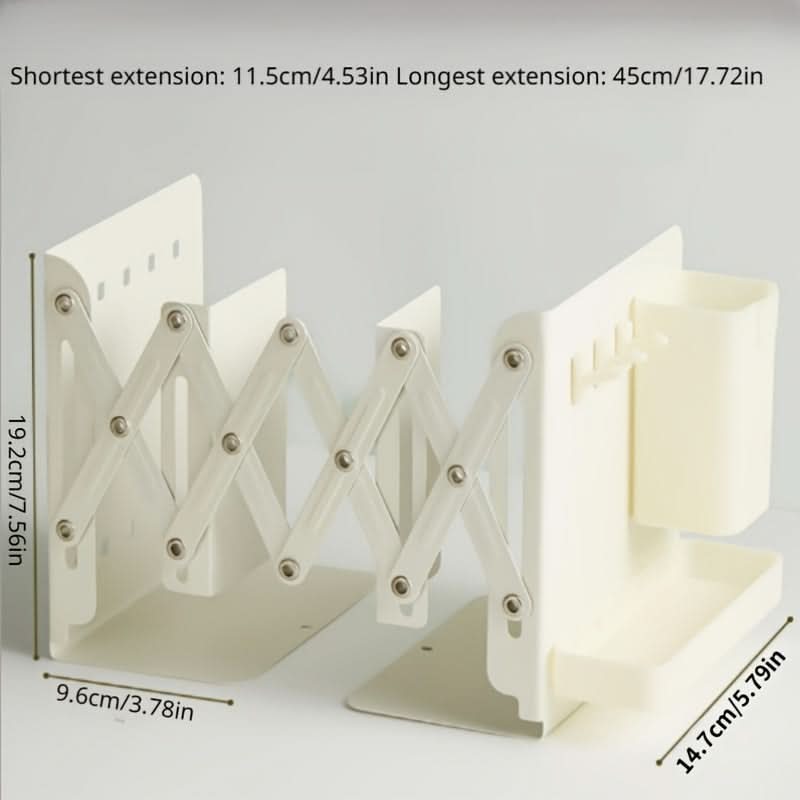 Adjustable Metal Desk Organizer File Rack