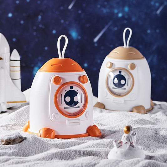 1pc Creative Rocket Money Bank with Handle