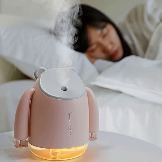 Portable USB Cooling Fan & Humidifier