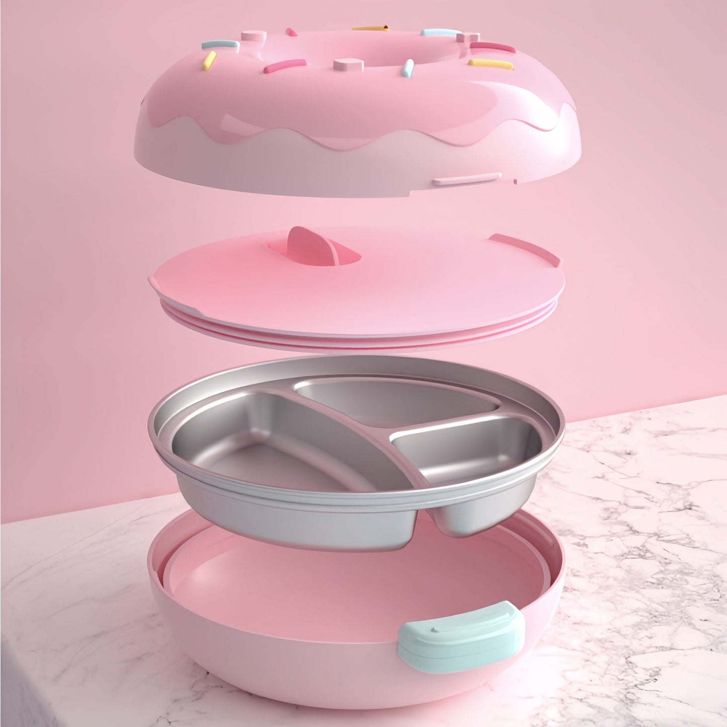 Stainless Steel Insulated Lunch Box – Leakproof Bento