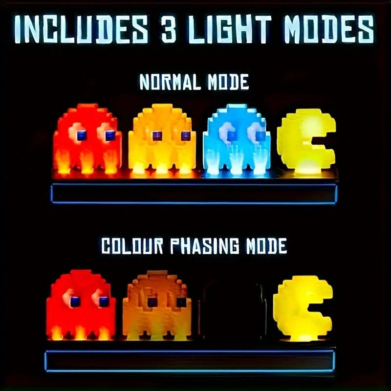 Pixel Pac-Man USB LED Night Light