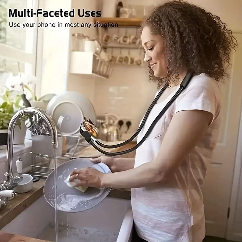360° Rotating Gooseneck Phone Holder Stand
