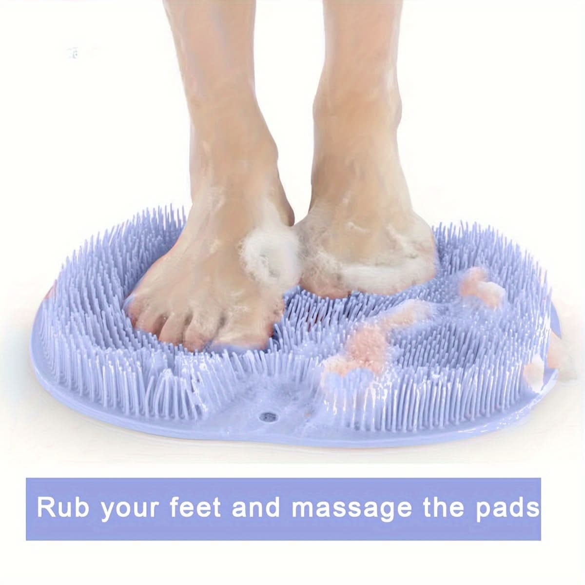 Non-Slip Shower Foot Scrubber Massager