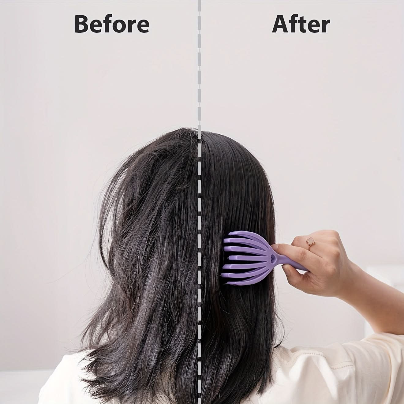 Massage Hair Comb – Scalp Massager & Detangler