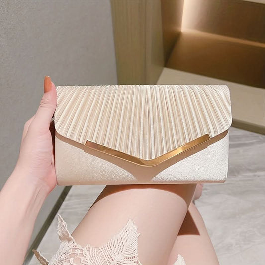 Stylish Envelope Clutch – Formal Fabric Evening Bag