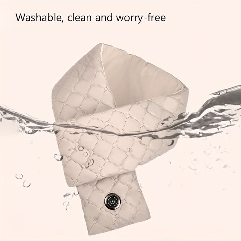USB Heated Scarf for Women - 3 Temperature Settings