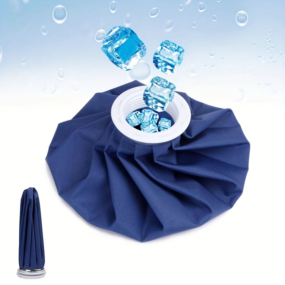 Reusable Ice Pack for Knee, Ankle & Neck – Hot/Cold Therapy Pack with Elastic Support