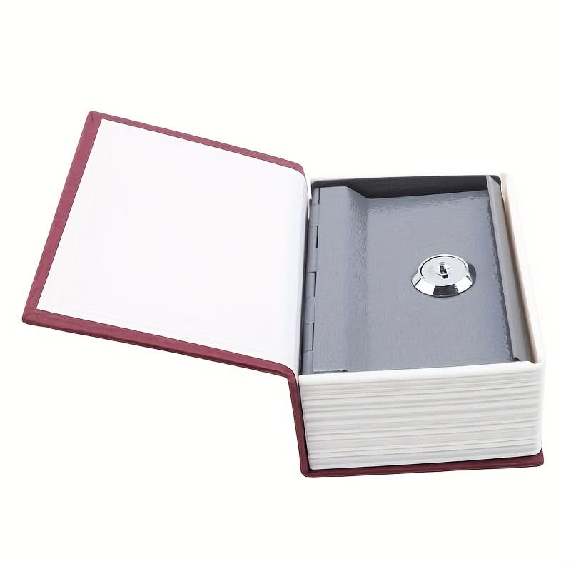 1pc Mini Book-Shaped Piggy Bank with Combination Lock