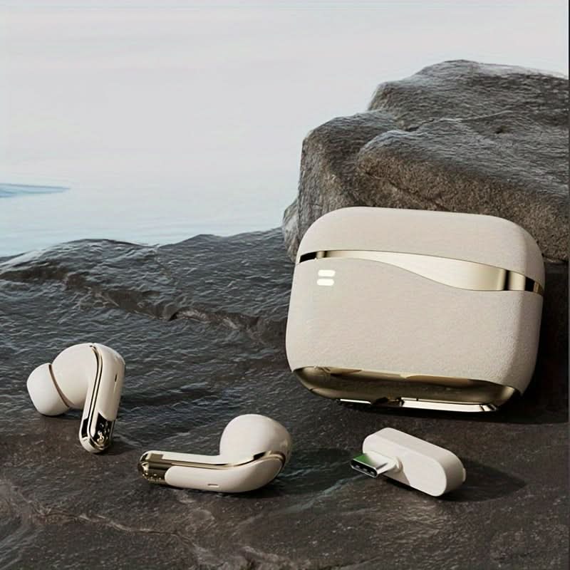 P-M6 Wireless Gaming Earbuds, 2.4G Low Latency, Active Noise Reduction