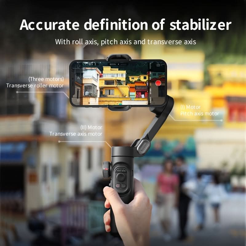Smart XE 3-Axis Gimbal Stabilizer – Foldable & Portable