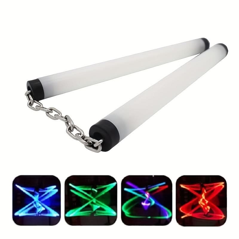 Glow-in-the-Dark Rubber Nunchucks – Ninja Performance Gear