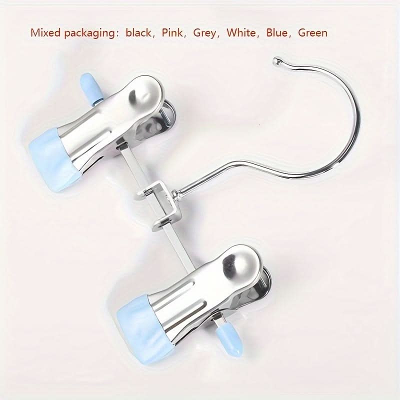 8-Pack Stainless Steel Pants Hangers
