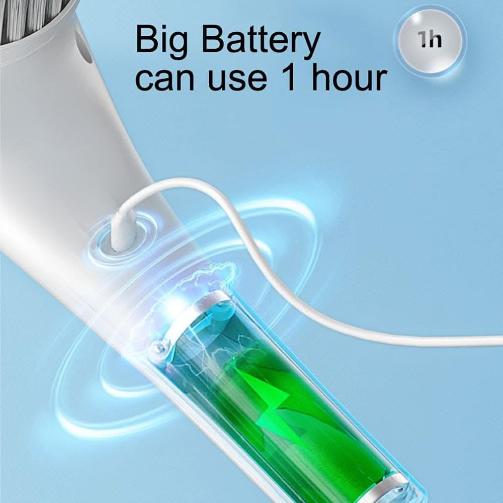 5-in-1 Cordless Electric Spin Scrubber