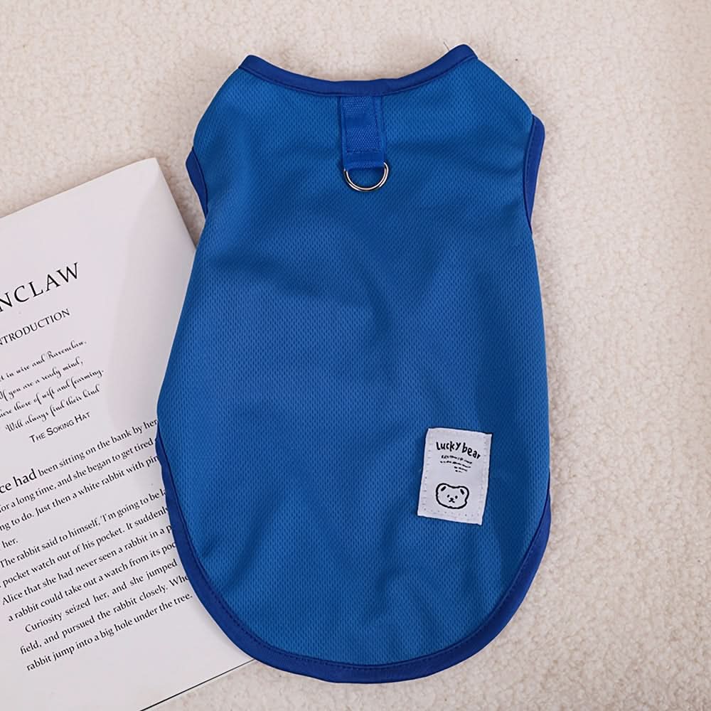 Breathable Mesh Pet Vest with Leash Hook