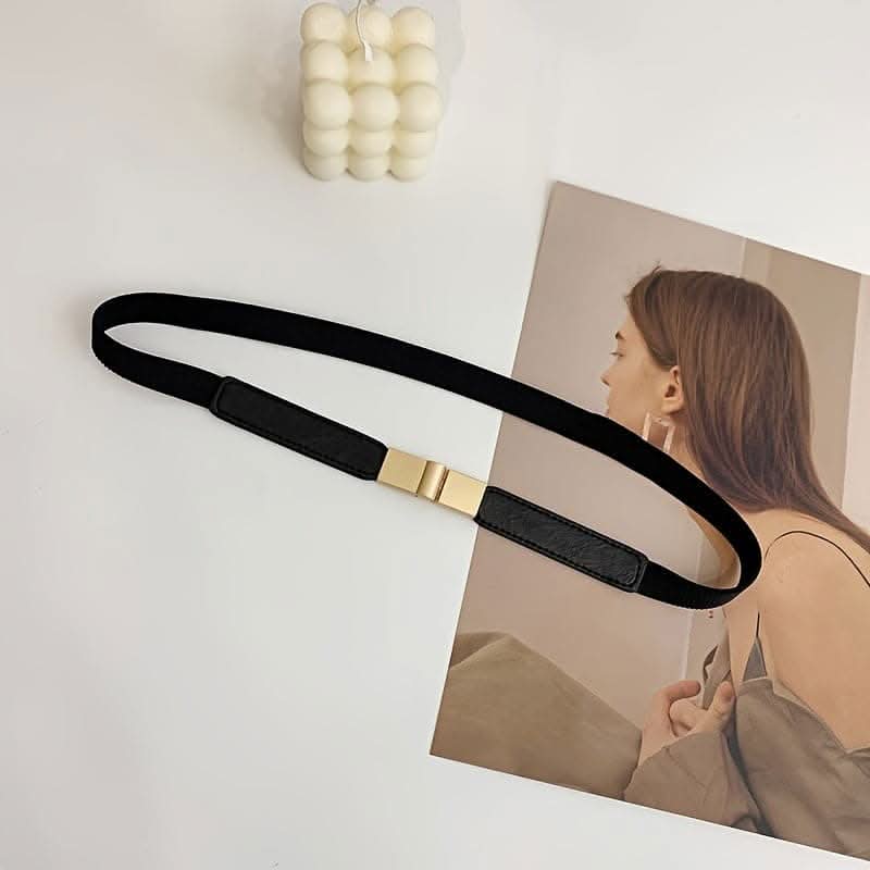 Golden Classic Stretch Waistband Cinch Belt