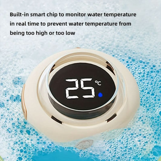 Golden Baby Bath Thermometer with LED Display
