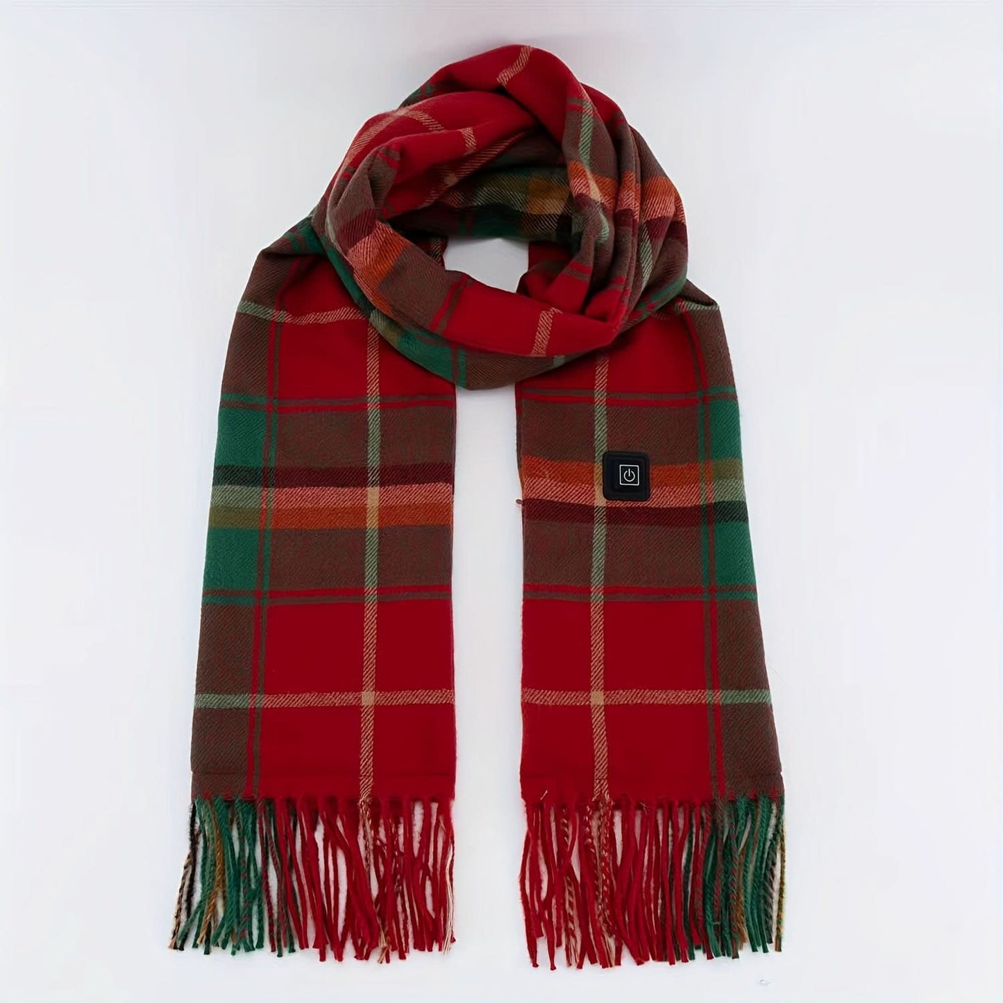 USB Heated Scarf for Women - 3 Adjustable Heat Levels