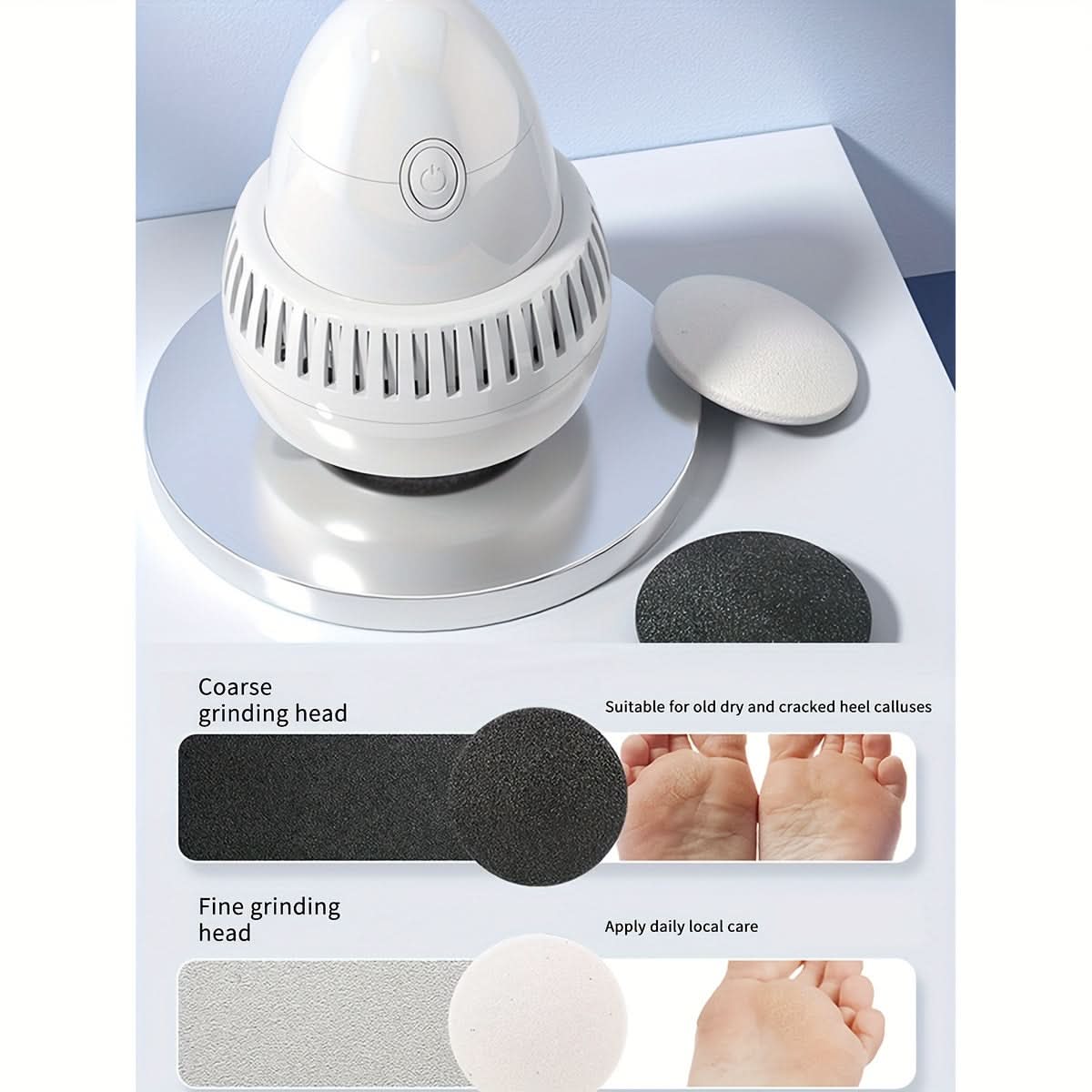ProFoot Electric Foot Grinder for Callus Removal