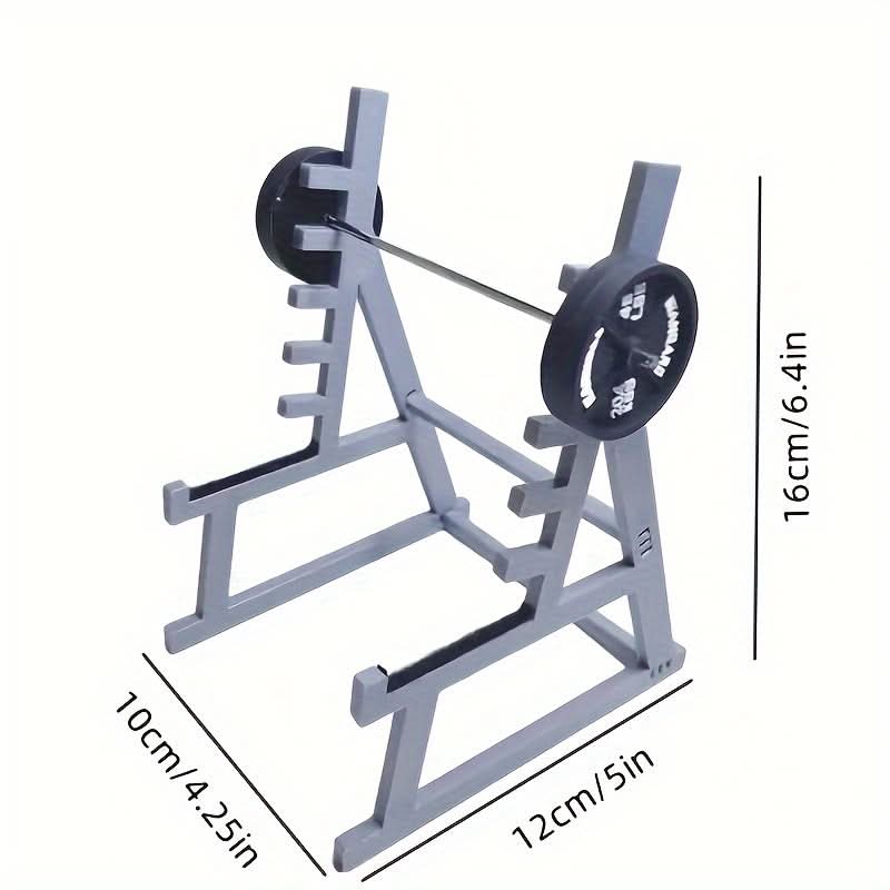 Funny Barbell Rack Pen Holder