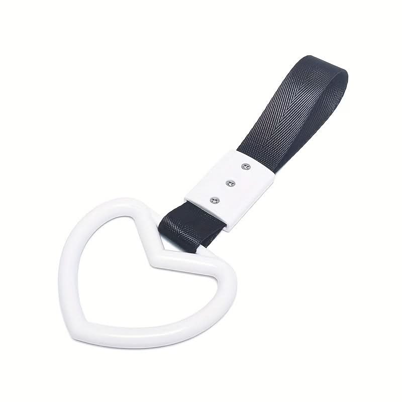 Heart Ring Drift Charm Strap – Front Tow Hook Car Decoration
