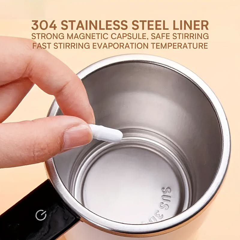 Smart Tumbler 12oz - Digital Display, USB Rechargeable Stainless Steel Mug