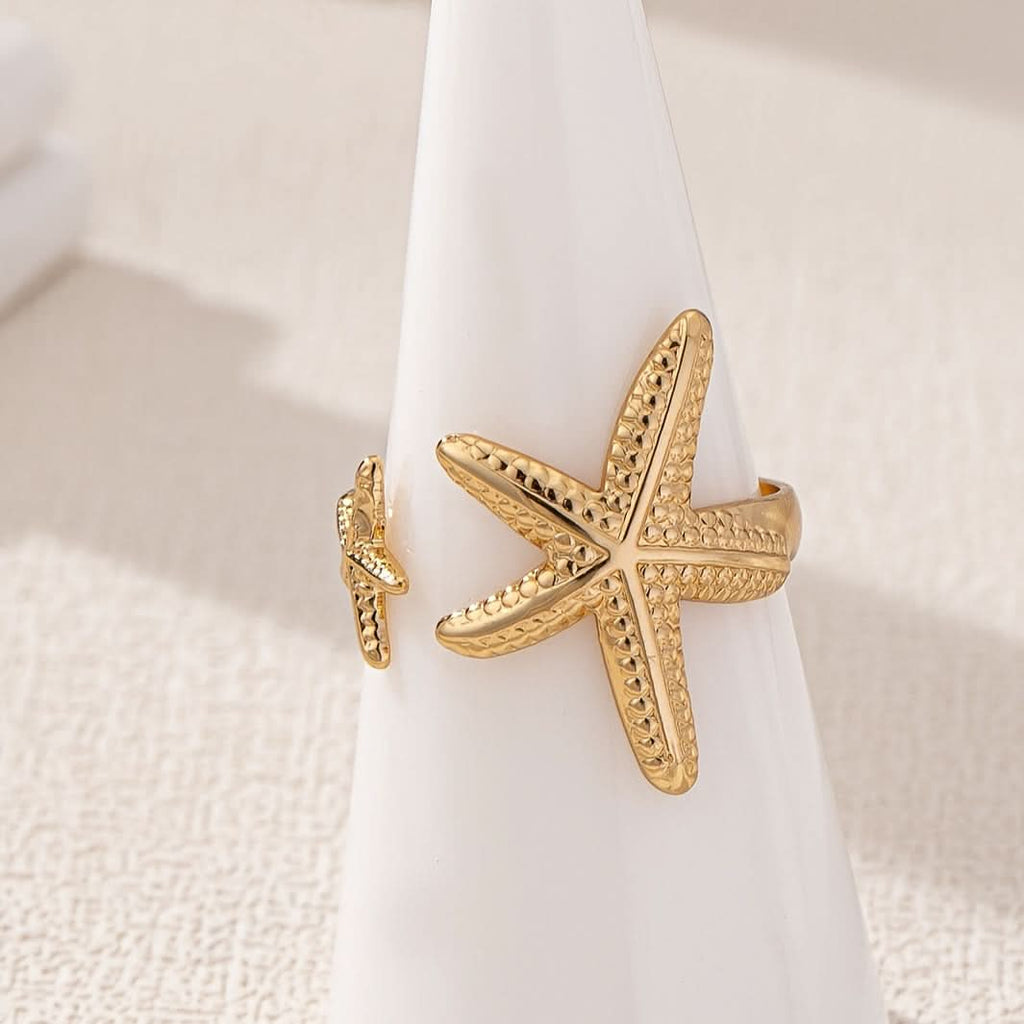 Vintage-Inspired Starfish Ring