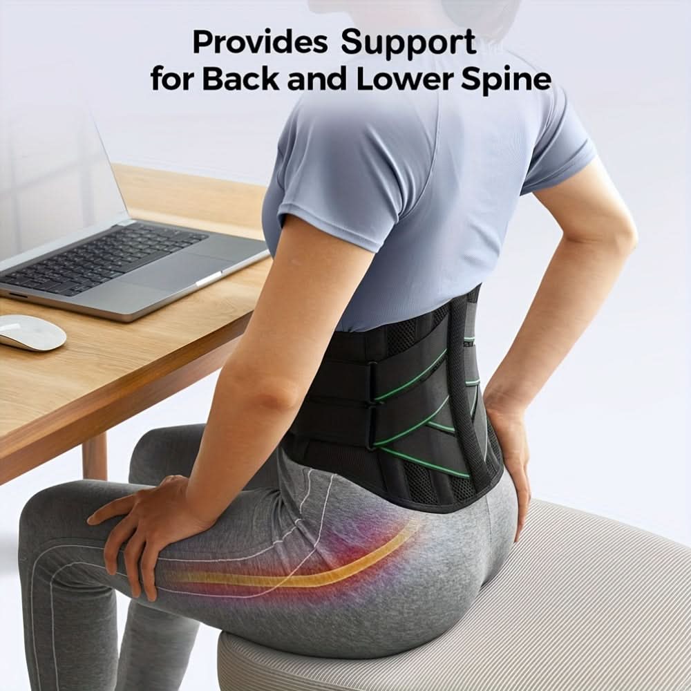 Adjustable Lumbar Support Back Brace Belt