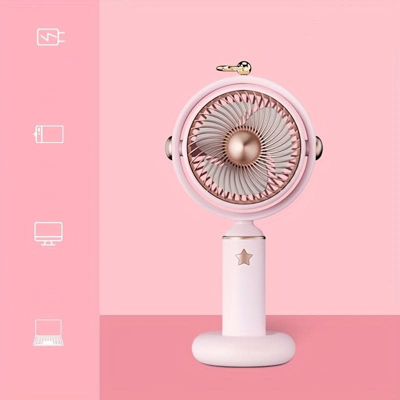 Chic USB Rechargeable Mini Handheld Fan