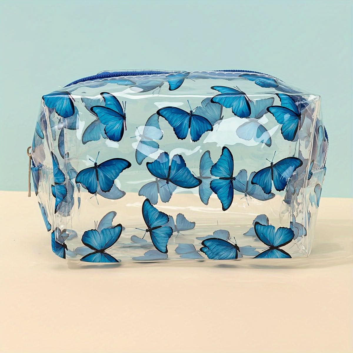 Pack of 6 pcs Waterproof Clear Cosmetic Bag Set