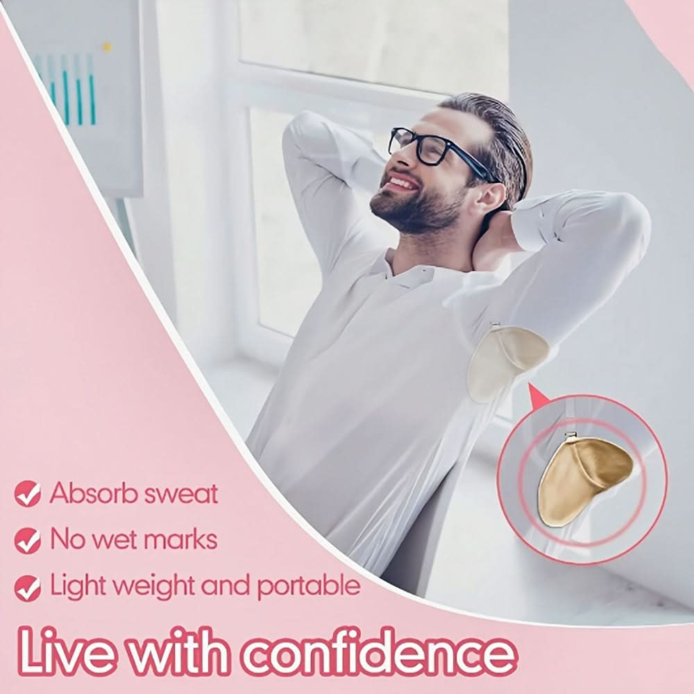 Reusable Underarm Sweat Pads for Men & Women – Washable