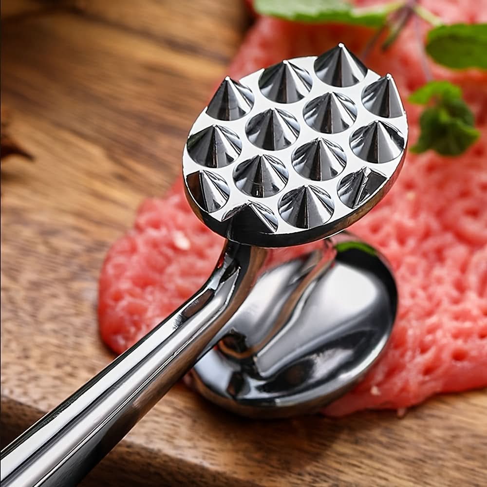 Stainless Steel Meat Tenderizer Mallet Tool
