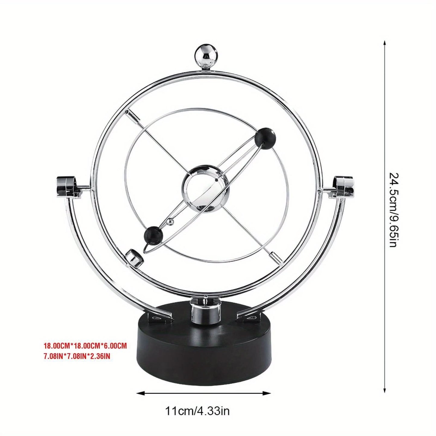 Celestial Kinetic Pendulum Desk Ornament