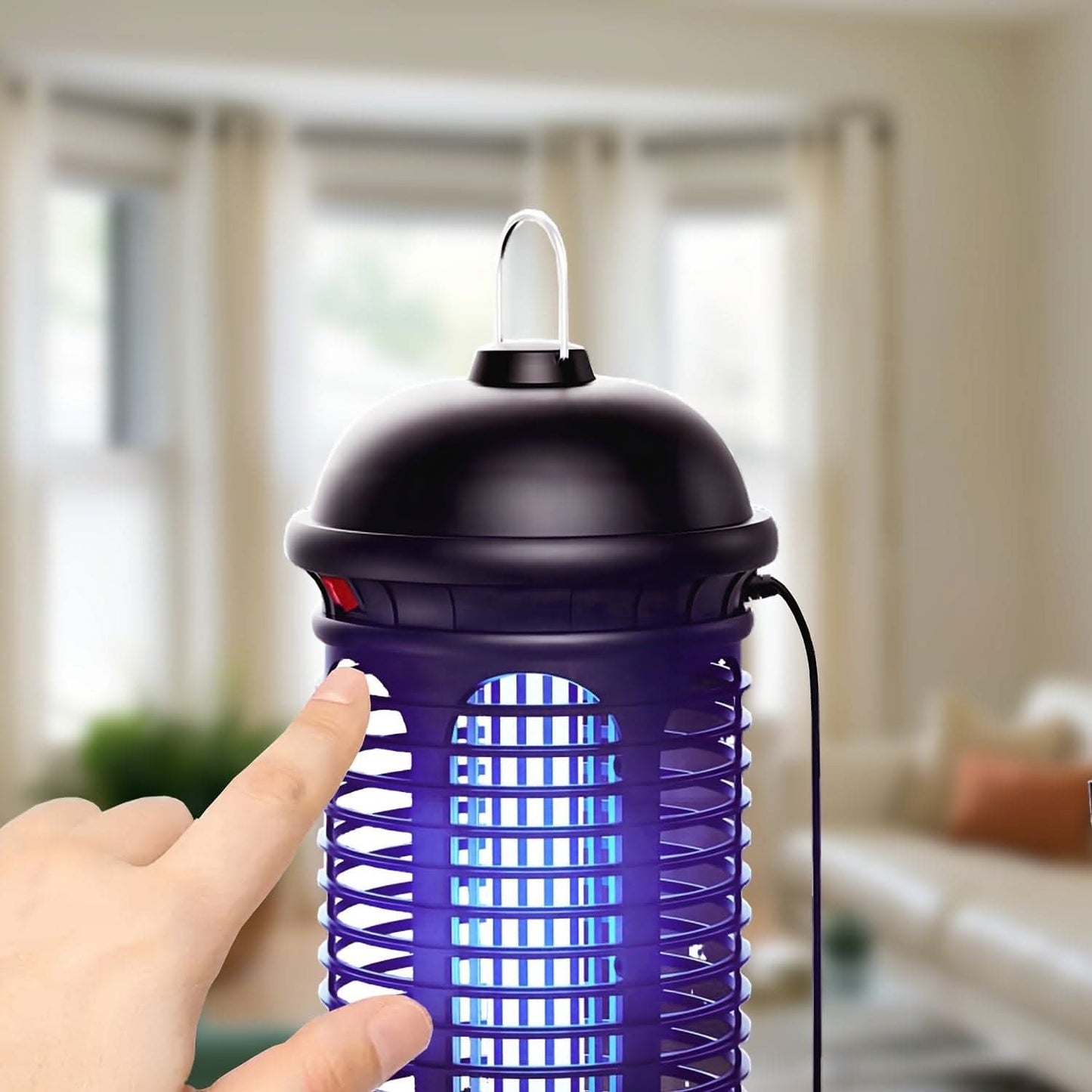 Electric Bug Zapper with LED Light – Outdoor & Indoor Insect Killer